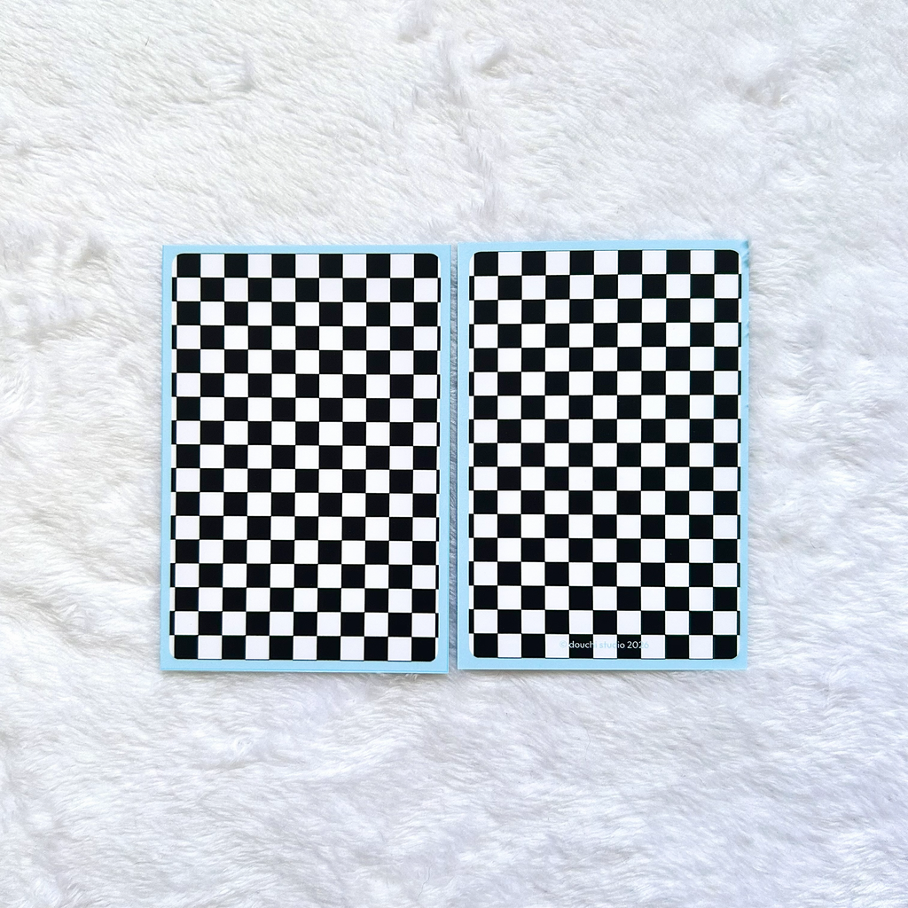 Checkered Binder Filler