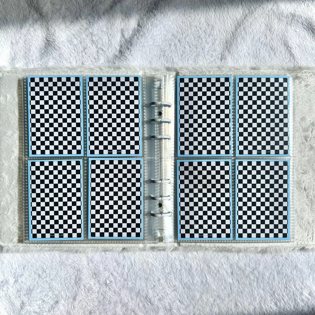 Checkered Binder Filler