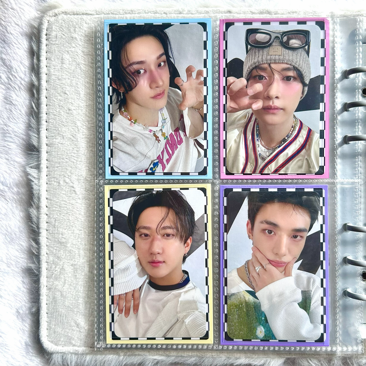 Checkered Binder Filler