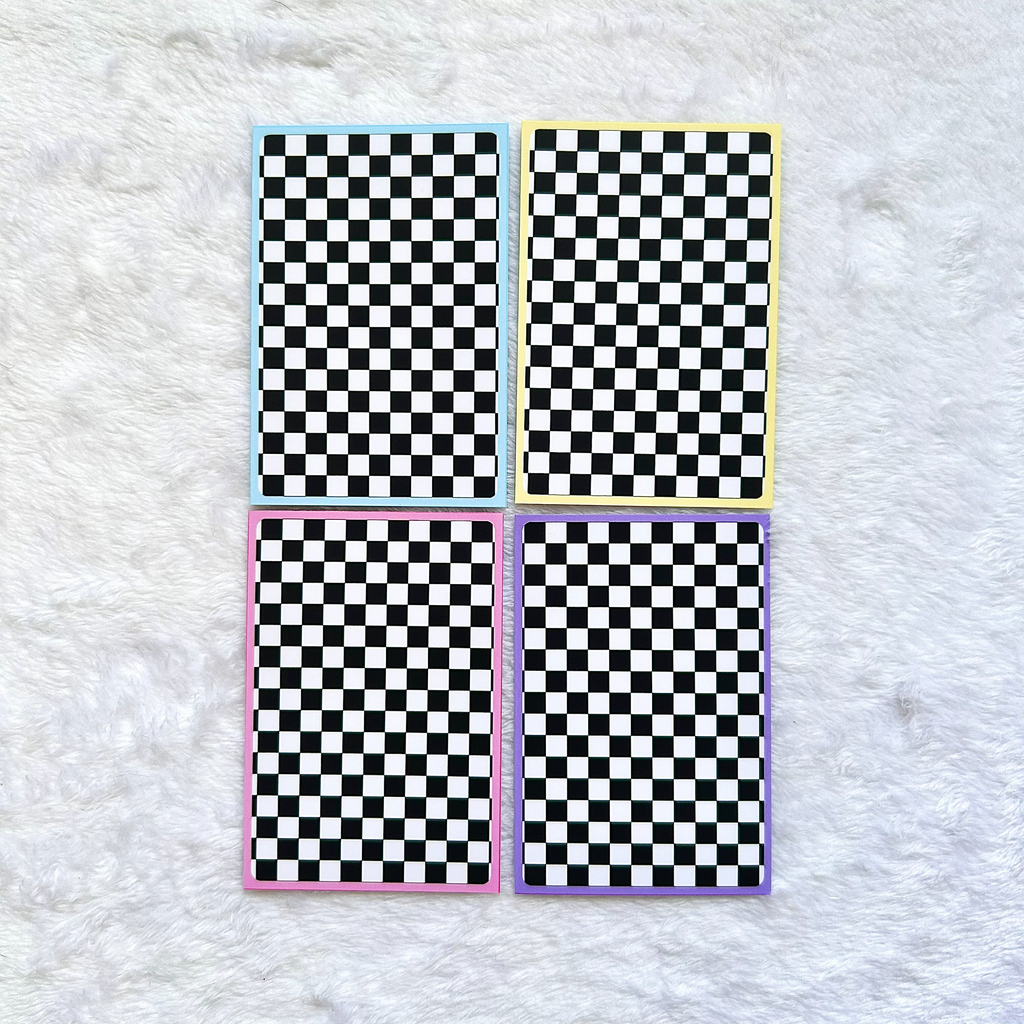 Checkered Binder Filler