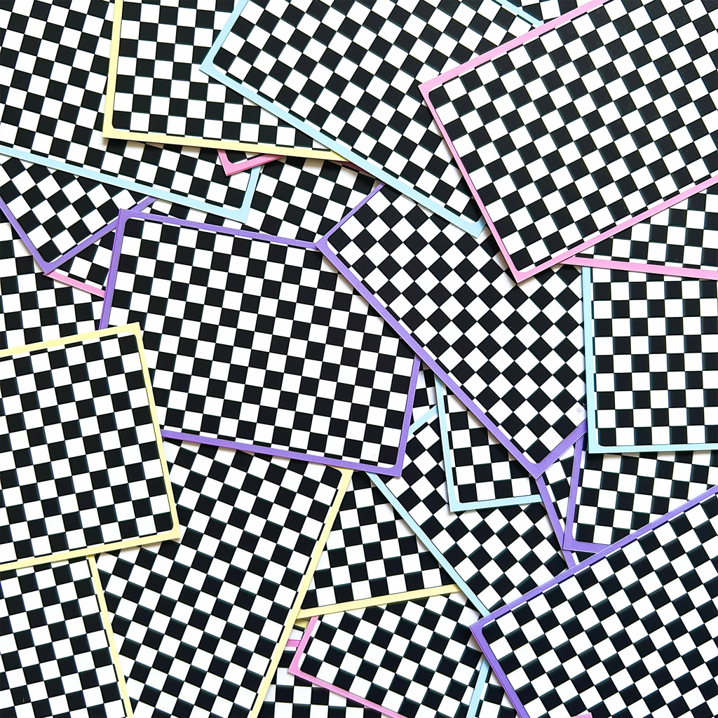 Checkered Binder Filler