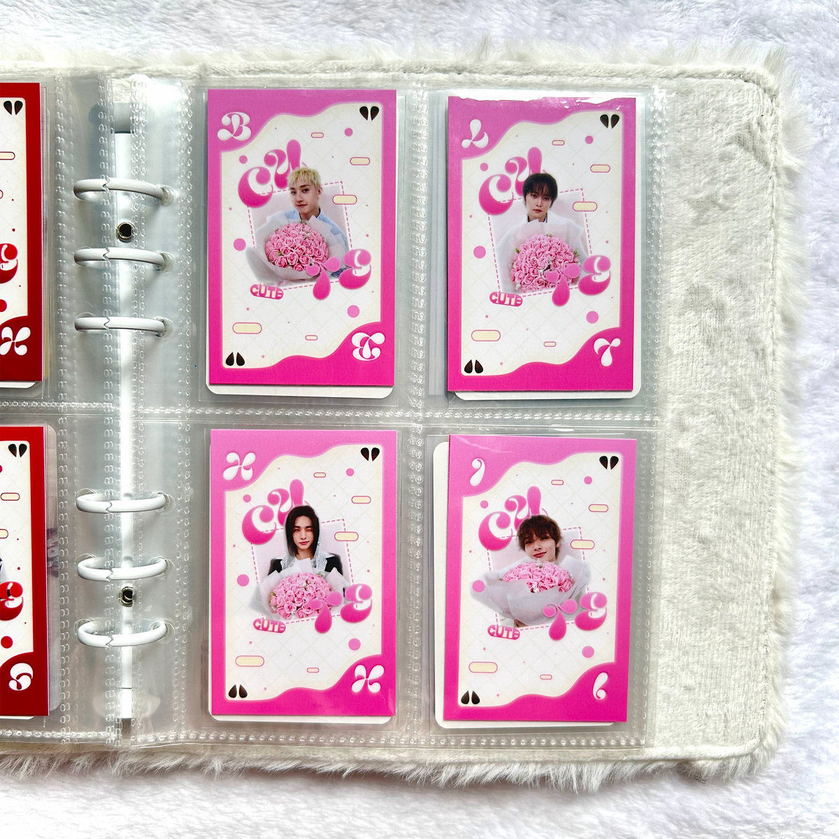 Cute Apple Stray Kids Lomo Cards