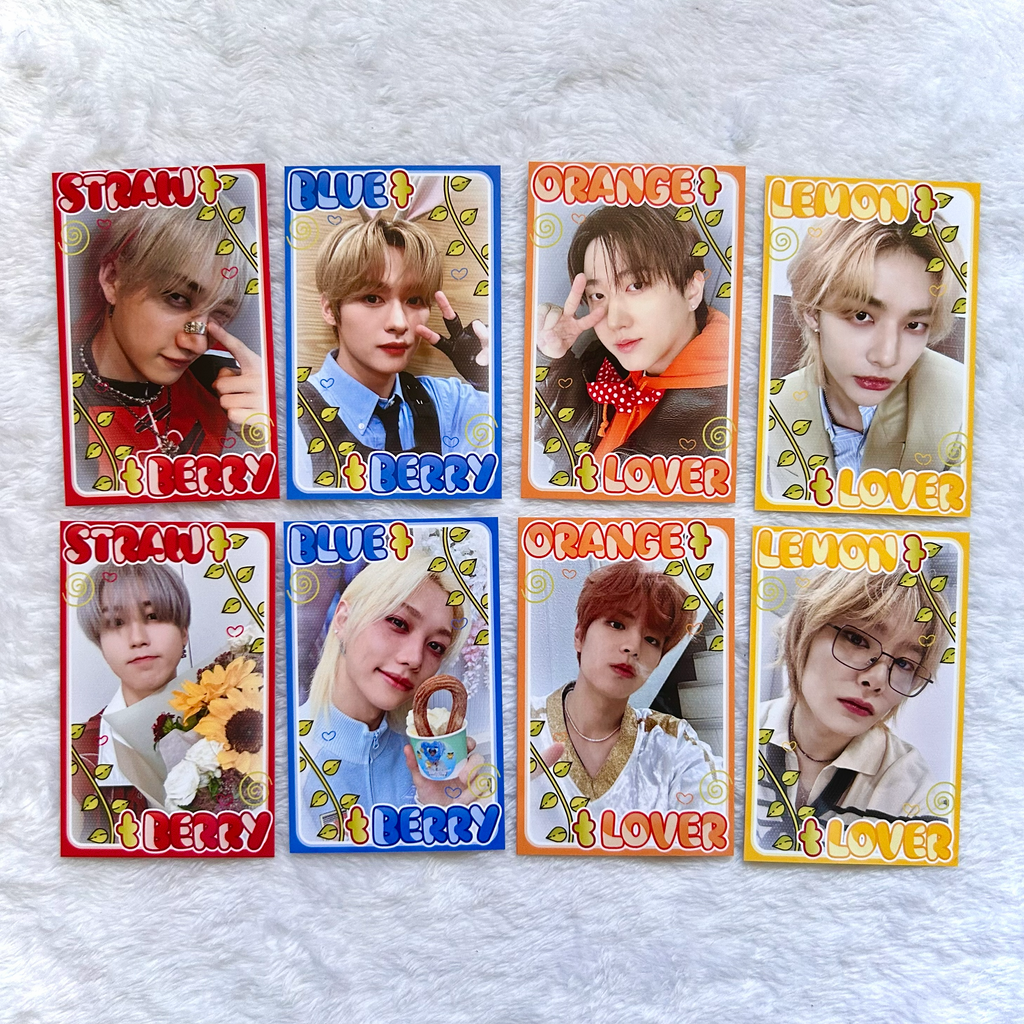 Fruit Mix Stray Kids Lomo Cards