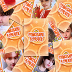 Orange Lover Stray Kids Lomo Cards