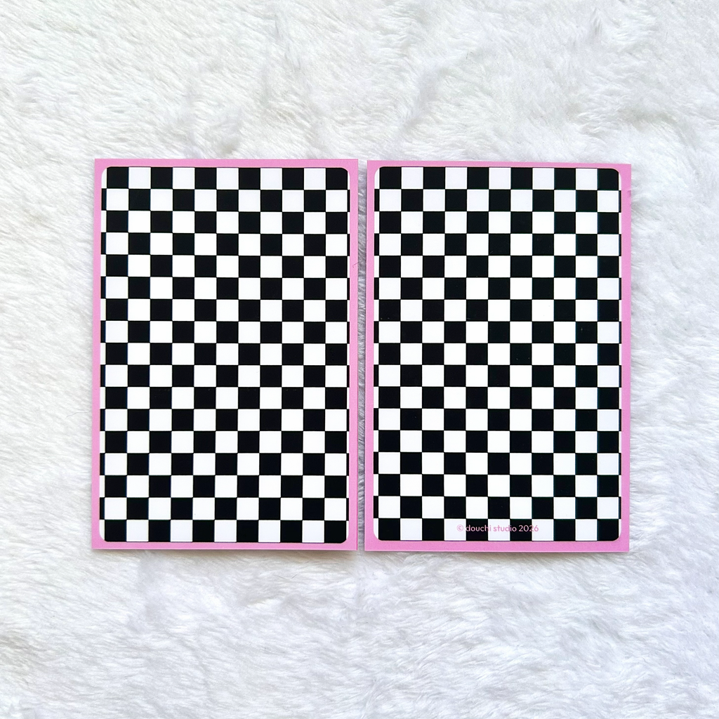Checkered Binder Filler