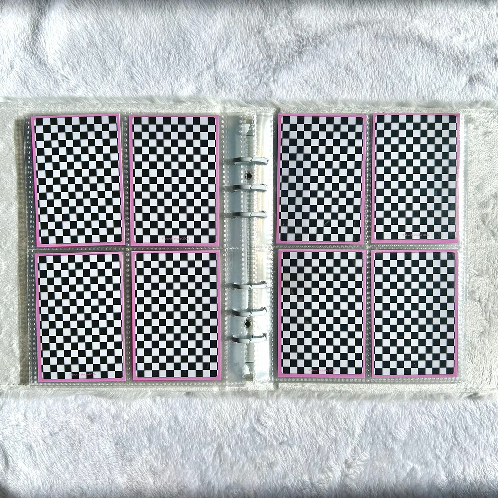 Checkered Binder Filler