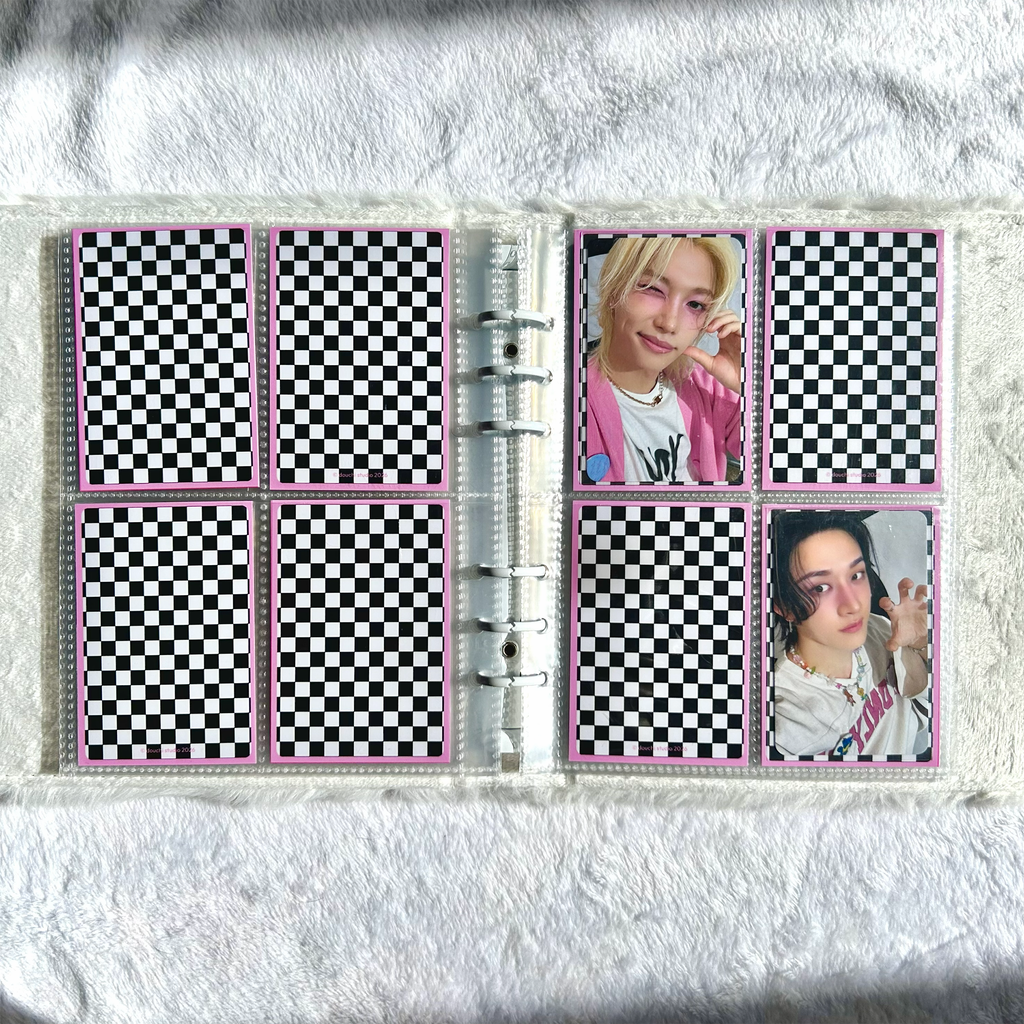 Checkered Binder Filler