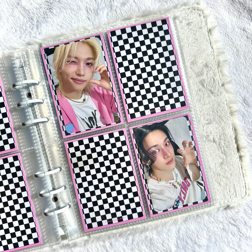 Checkered Binder Filler