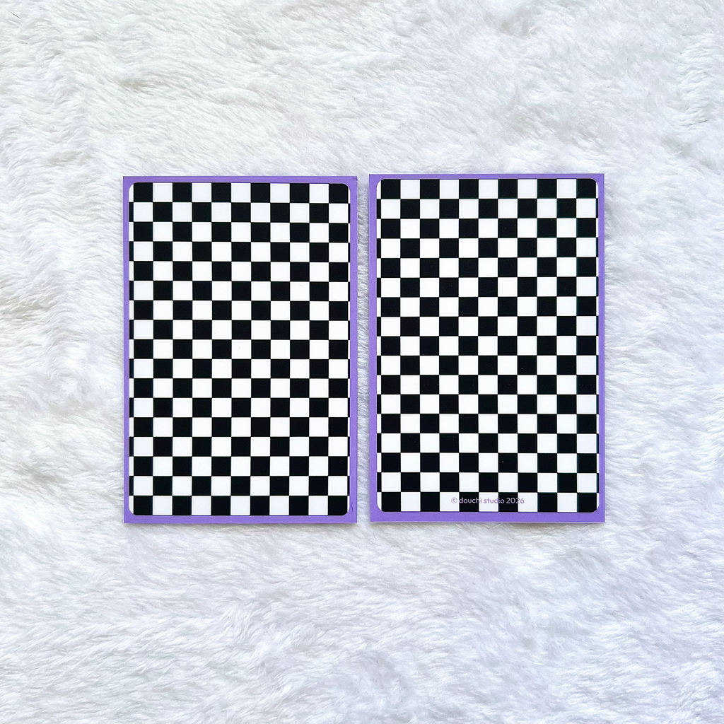 Checkered Binder Filler