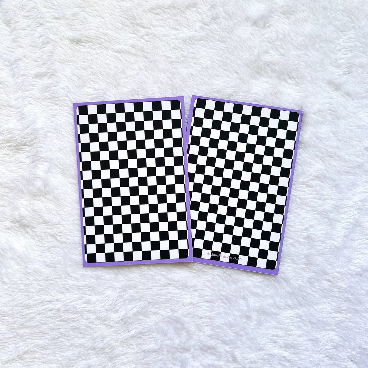 Checkered Binder Filler