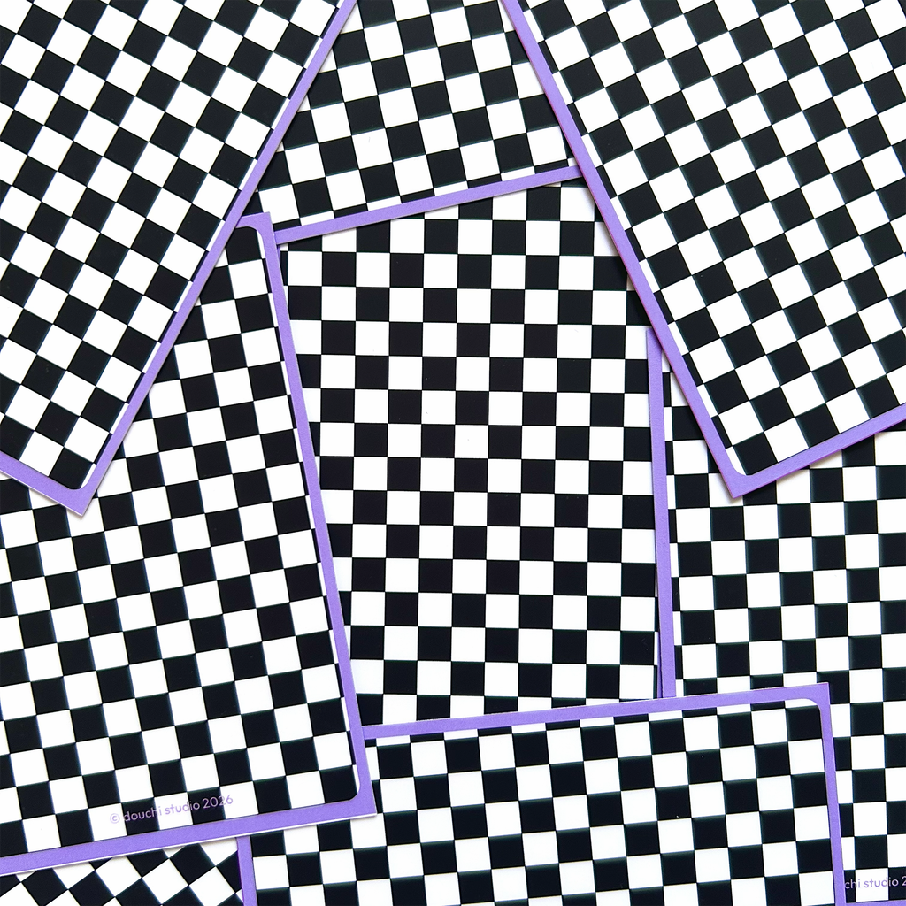 Checkered Binder Filler
