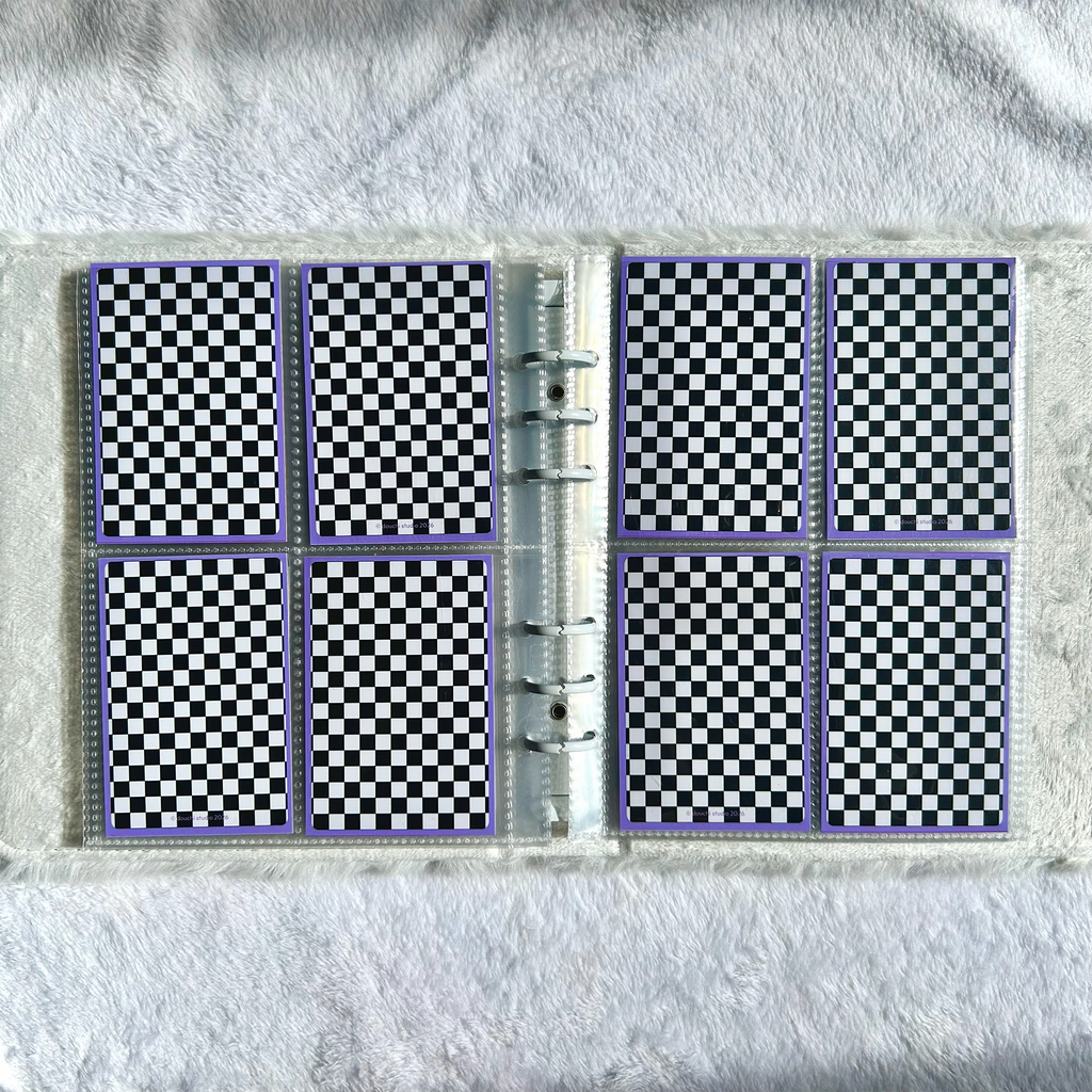Checkered Binder Filler