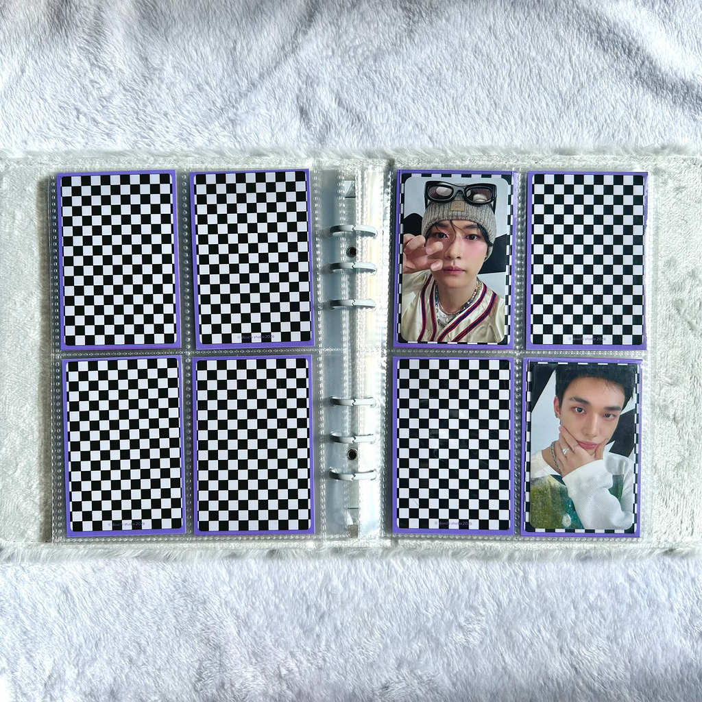 Checkered Binder Filler