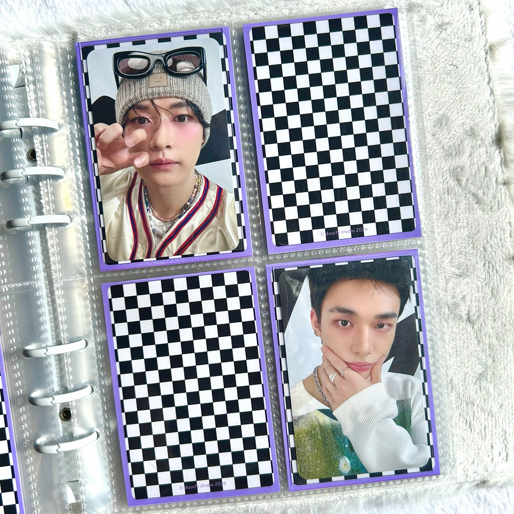 Checkered Binder Filler