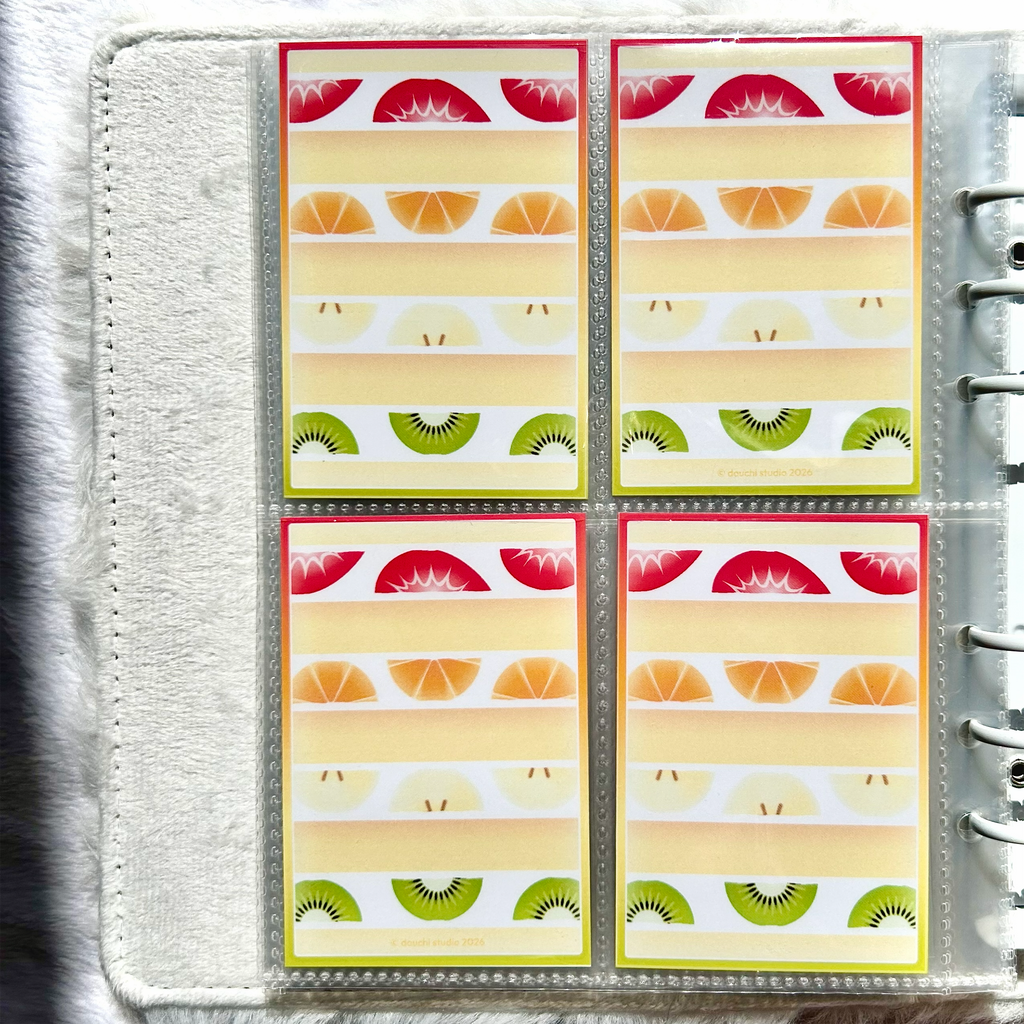 Rainbow Fruit Cake Binder Filler