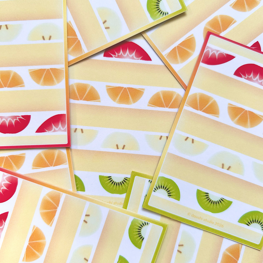 Rainbow Fruit Cake Binder Filler