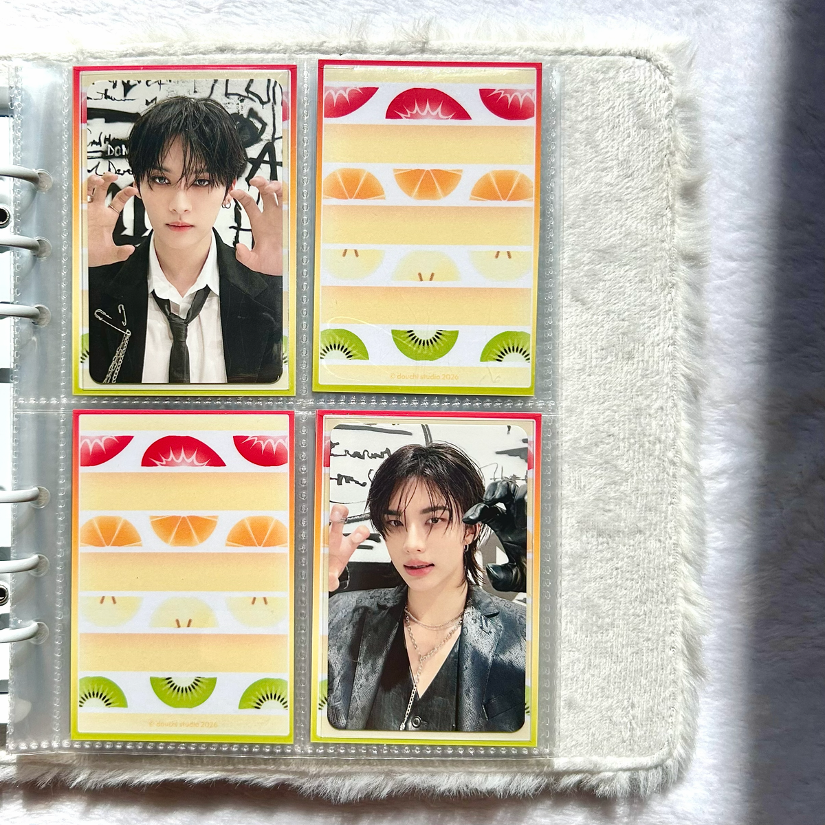 Rainbow Fruit Cake Binder Filler