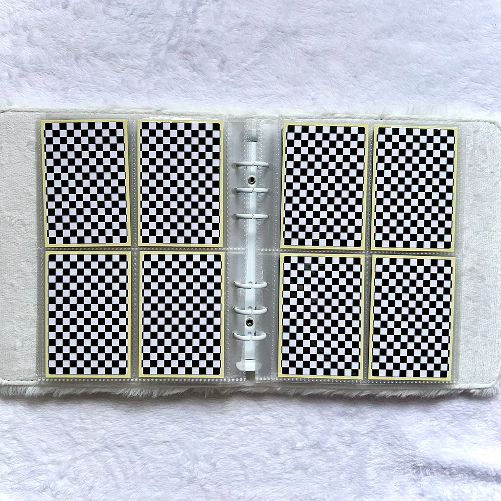 Checkered Binder Filler