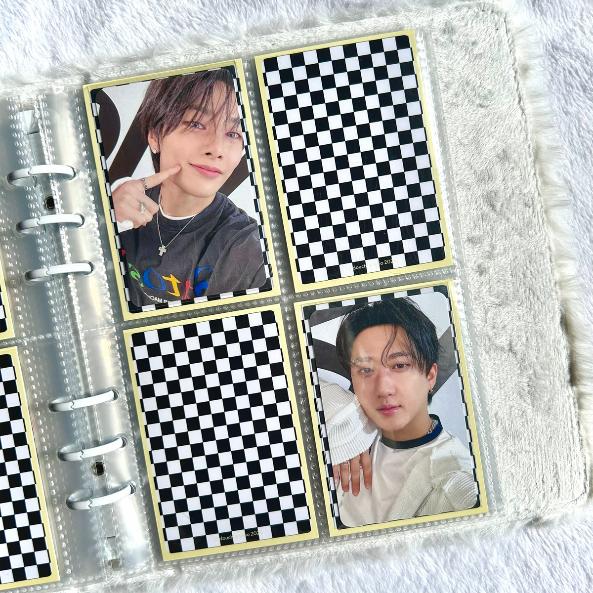 Checkered Binder Filler