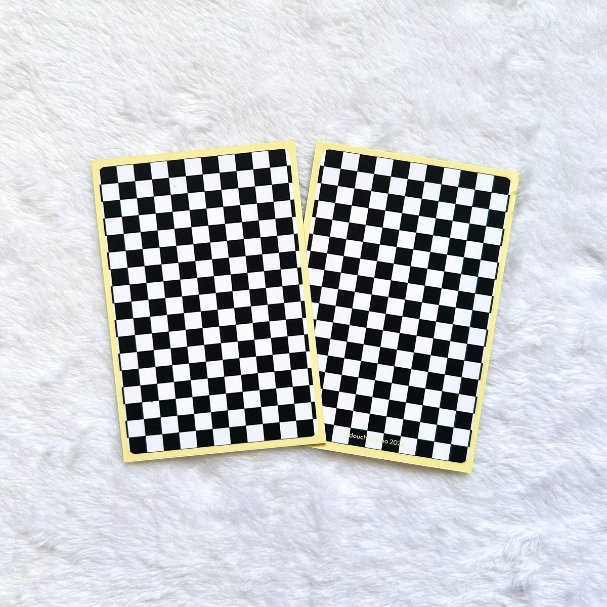 Checkered Binder Filler
